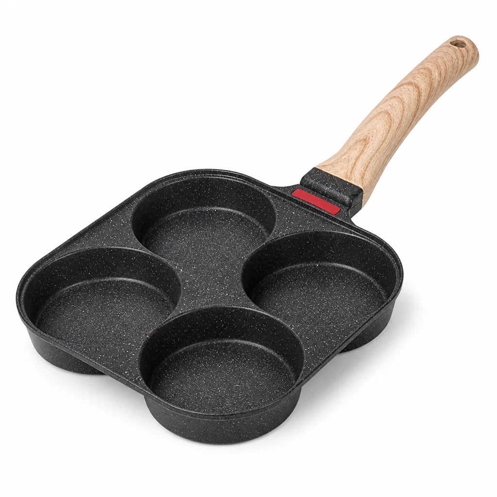 Multi-Compartment Frying Pan