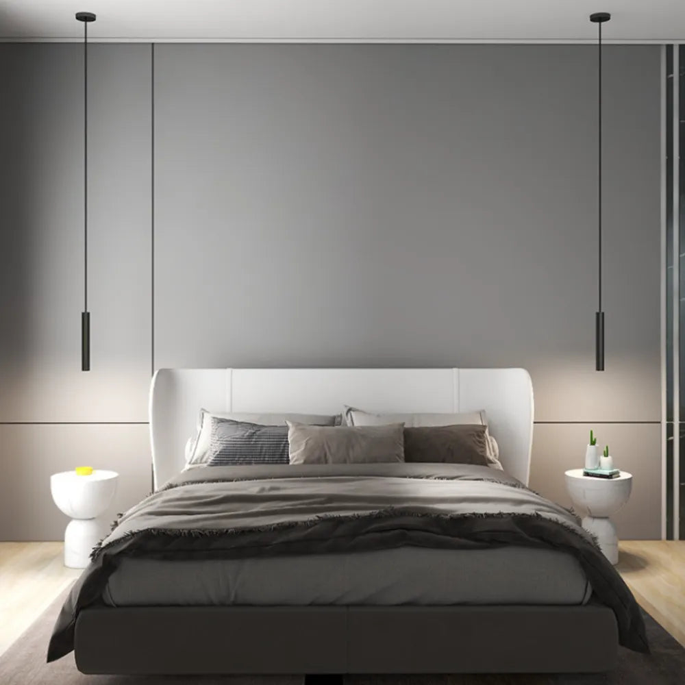 Pendant Light | Linear LED Metal & Adjustable Cord