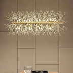 Pendant Light | Vintage Starburst Metal & Acrylic | LED Bulb Included