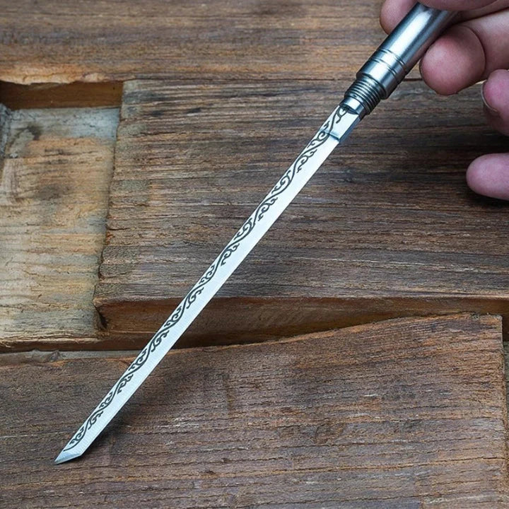 Pocket Knife with Stowable Blade