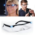 Reading Glasses with Built-In LED Lights