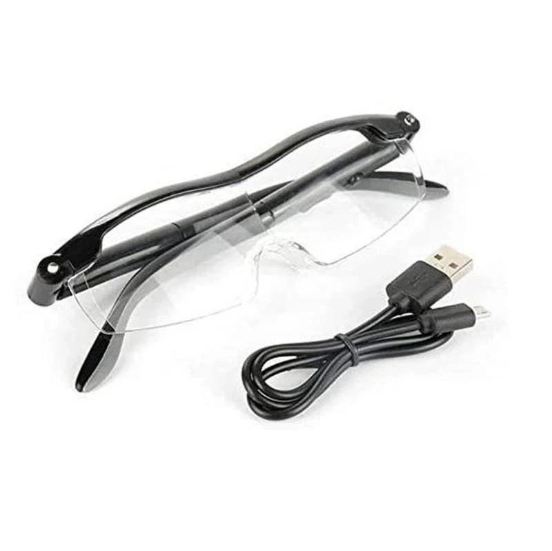 Reading Glasses with Built-In LED Lights