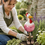 Resin Garden Chicken Decoration