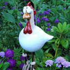Resin Garden Chicken Decoration