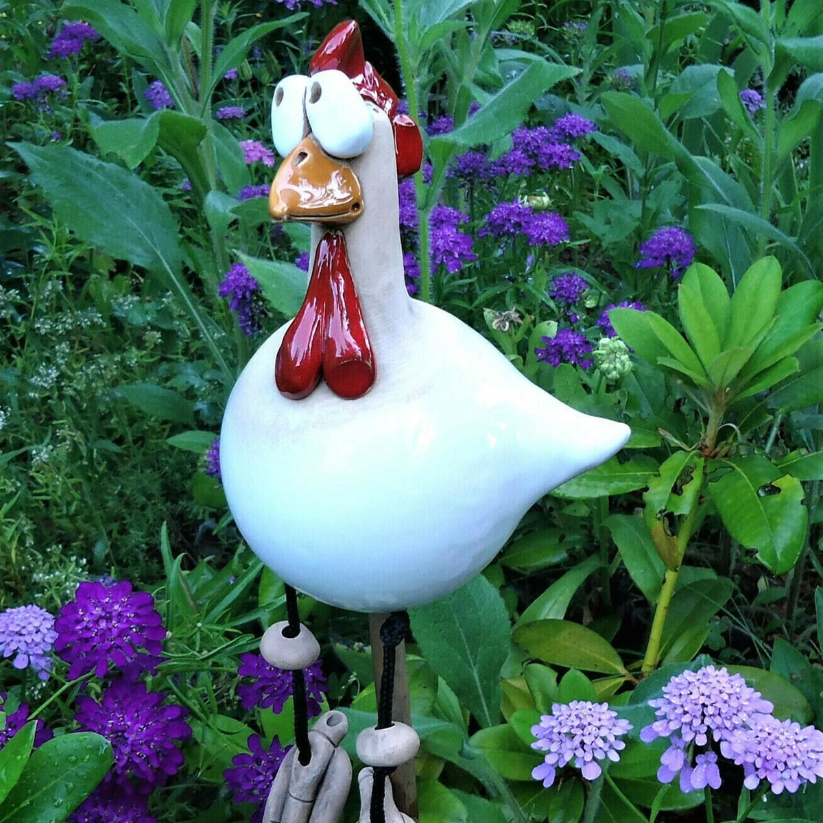 Resin Garden Chicken Decoration