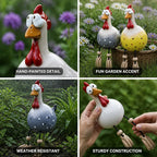 Resin Garden Chicken Decoration