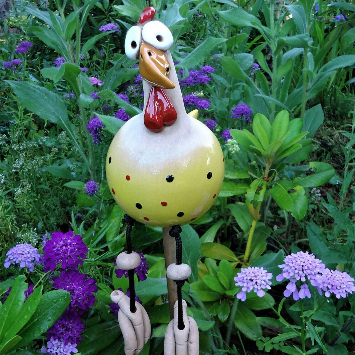 Resin Garden Chicken Decoration