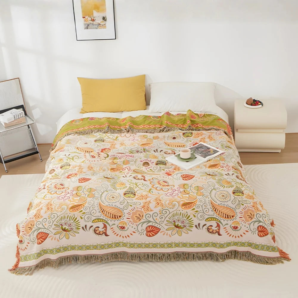 Reversible Throw Blanket