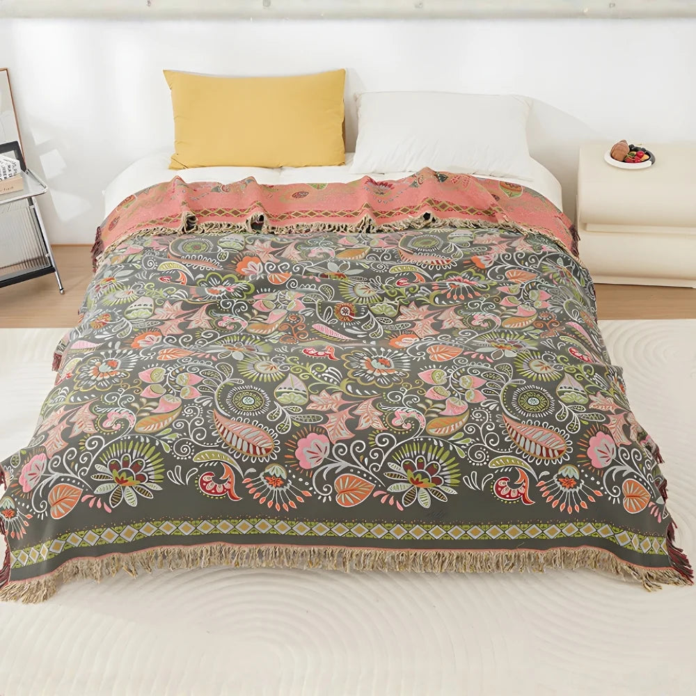 Reversible Throw Blanket