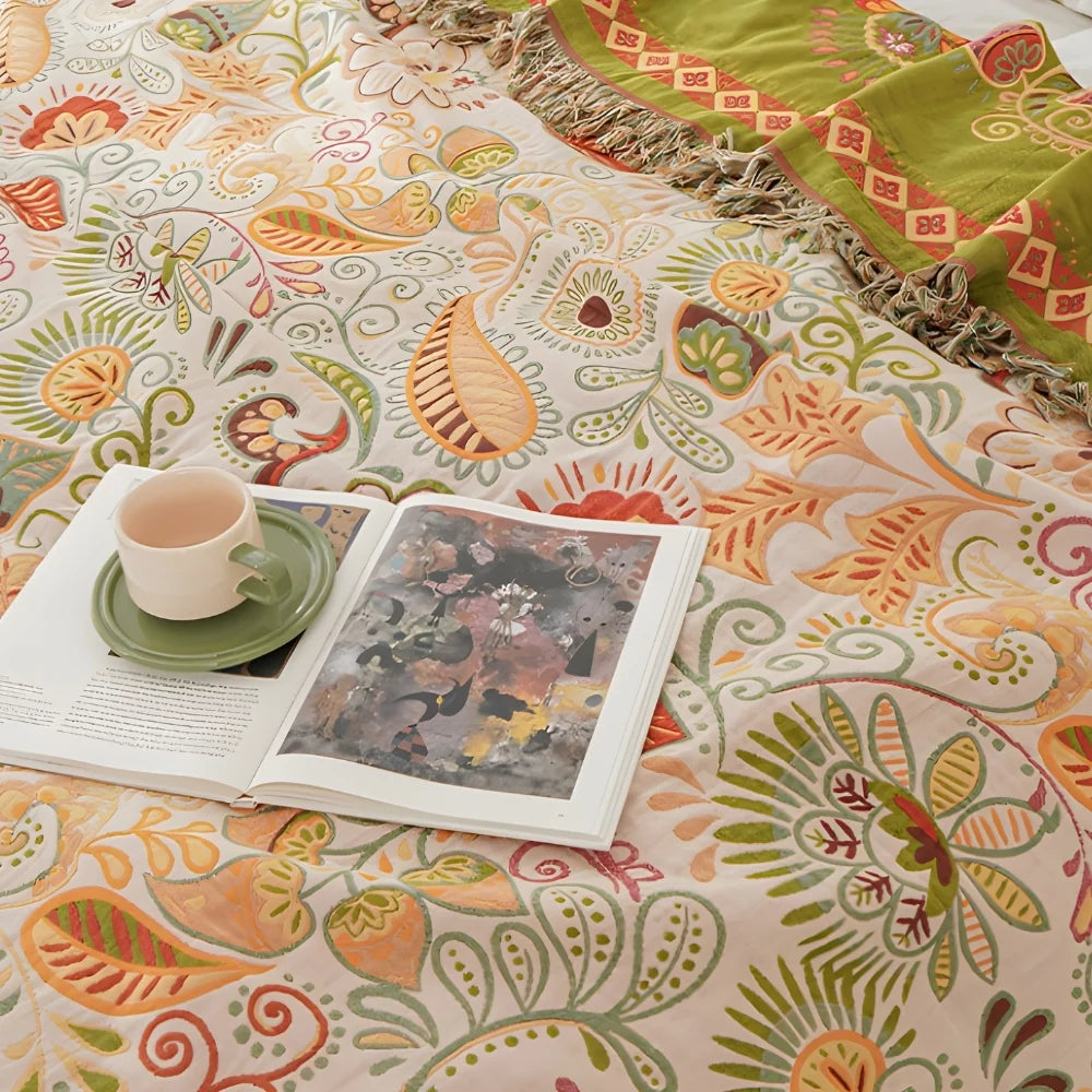 Reversible Throw Blanket