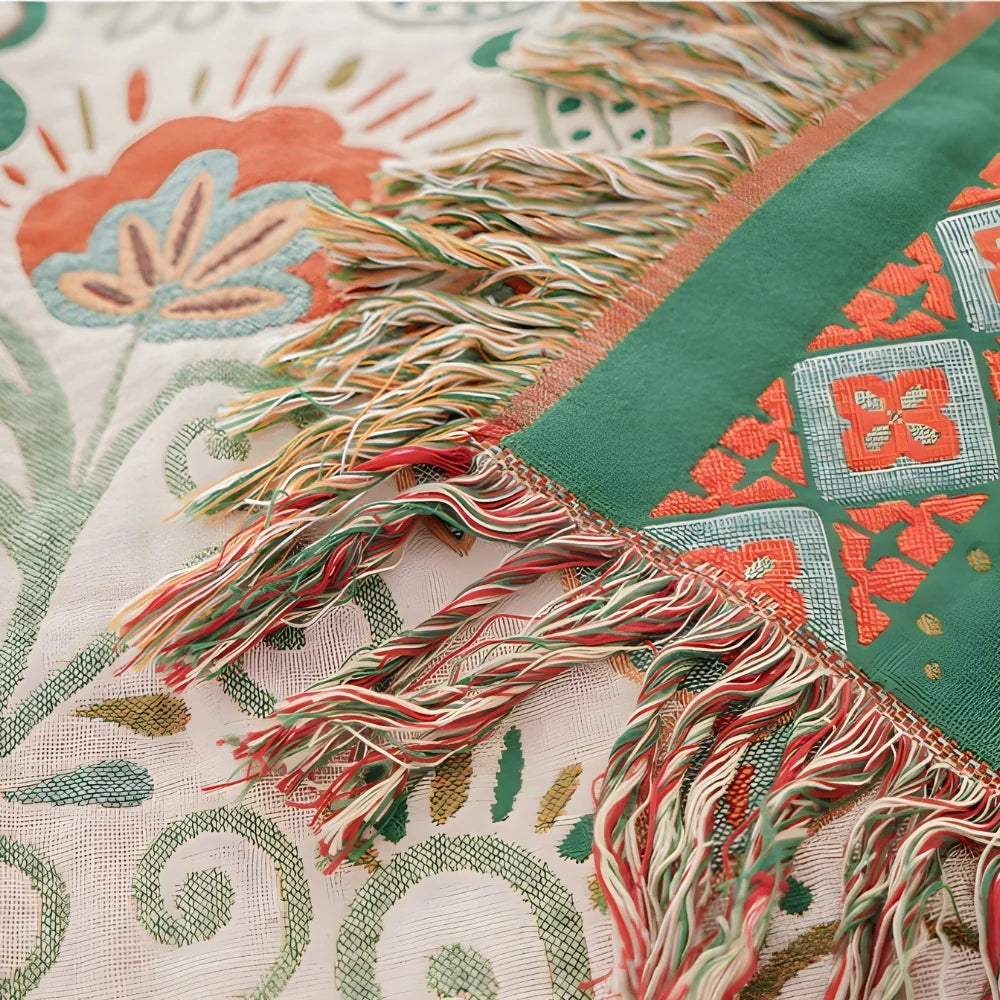 Reversible Throw Blanket
