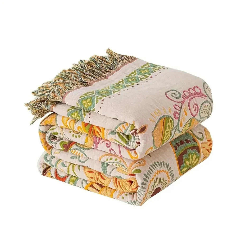 Reversible Throw Blanket