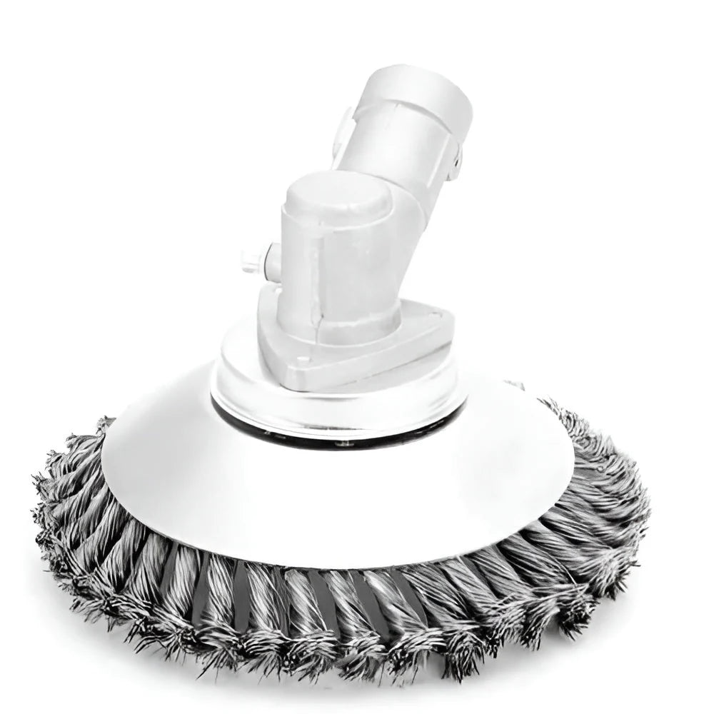 Trimmer Attachment with Braided Metal Heads