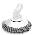 Trimmer Attachment with Braided Metal Heads
