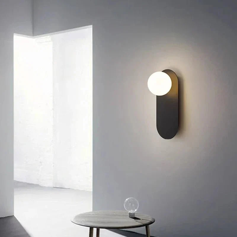 Wall Lamp | Nordic Colorful Iron & LED Compatible | 30 x 12 cm