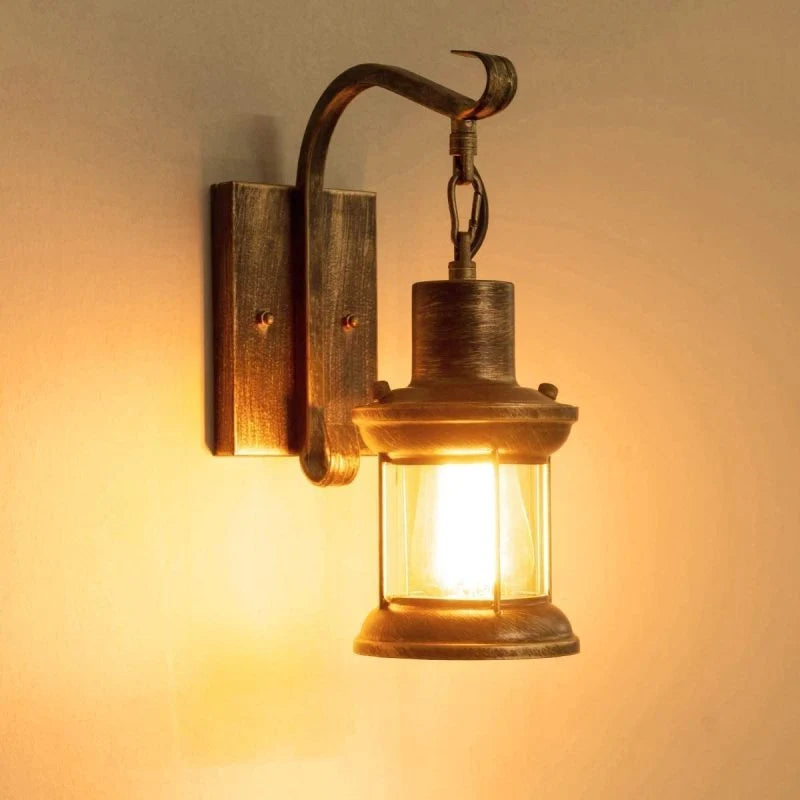 Wall Lamp | Oil Bronze Industrial Metal | E27 Bulb Base
