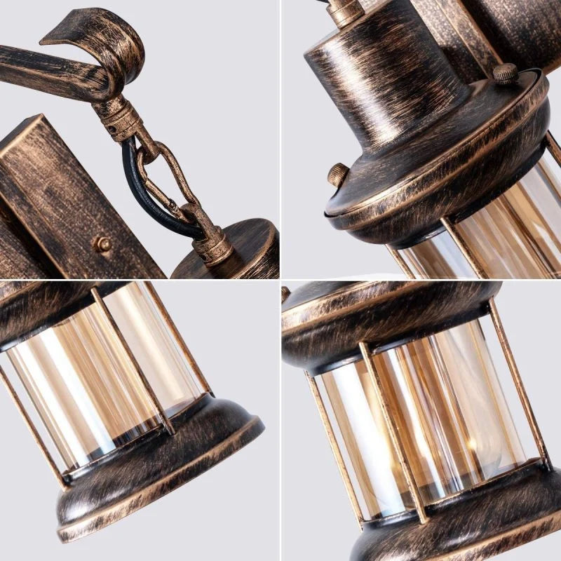 Wall Lamp | Oil Bronze Industrial Metal | E27 Bulb Base