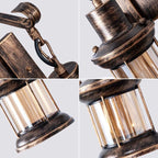Wall Lamp | Oil Bronze Industrial Metal | E27 Bulb Base