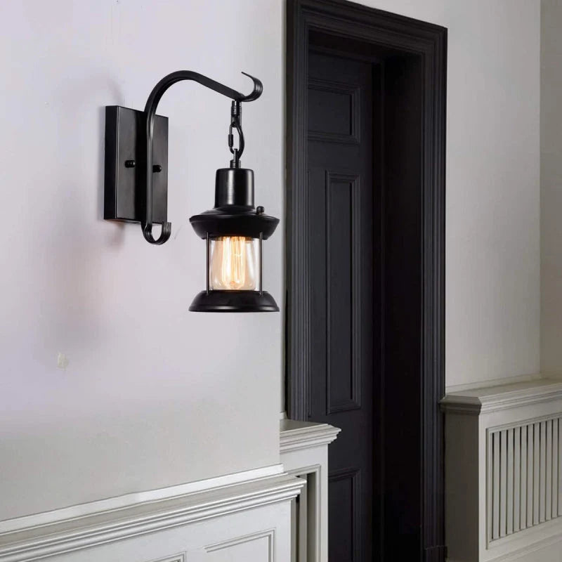 Wall Lamp | Oil Bronze Industrial Metal | E27 Bulb Base