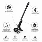 Weed Puller with Rolling Mechanism