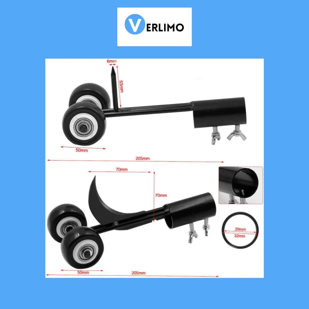 Weed Puller with Rolling Mechanism