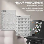 Wrist Blood Pressure Monitor | Voice Alerts & USB-C Rechargeable